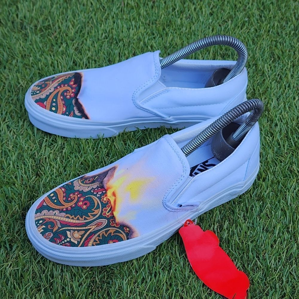 VANS Off The Wall - Women's Sneakers - SIZE 5.5 - Picture 2 of 9